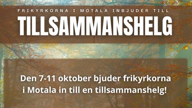 Tillsammansvecka 7 – 11 oktober